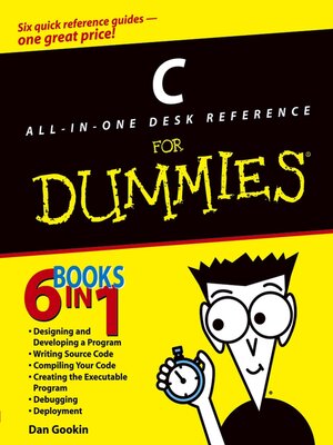 cover image of C All-in-One Desk Reference For Dummies